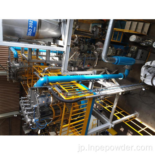 コークス製粉および成形プラント